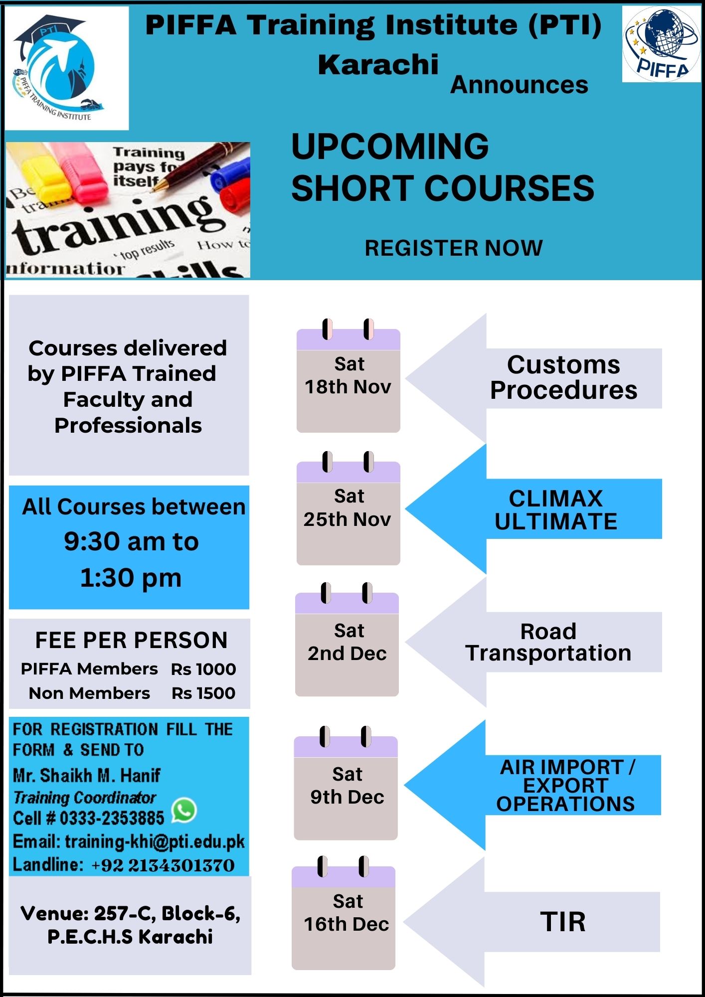 PIFFA Training Institute